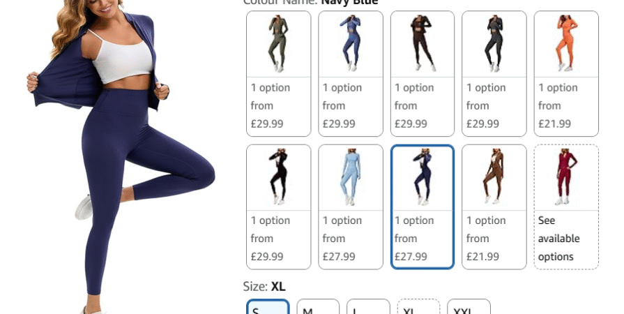 Big Offers Women's Two-Piece Tracksuit (Amazon)