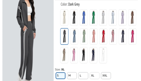 Women's 2-piece sportswear set (sweatsuit) Women's 2-piece sportswear set (sweatsuit)