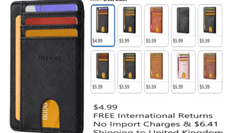 cheap wallet under $5 (Big offers) amazon