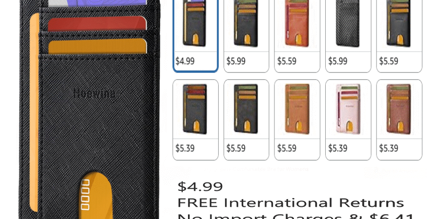 cheap wallet under $5 (Big offers) amazon