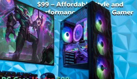 Top LED PC Case Deals Under $99 – Affordable Style and Performance for Every Gamer PC Case Under $99