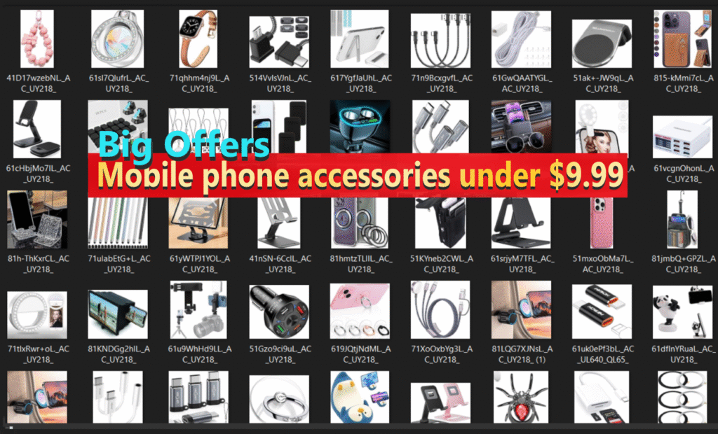 Big Offers on top electronics, technology, home goods, and clothing.