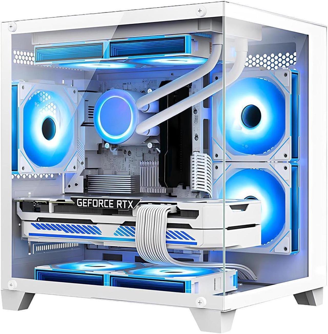 Hoengager Gaming PC -AMD Ryzen 7 5700X 3.4 GHz-RTX 4060 8GB-32GB